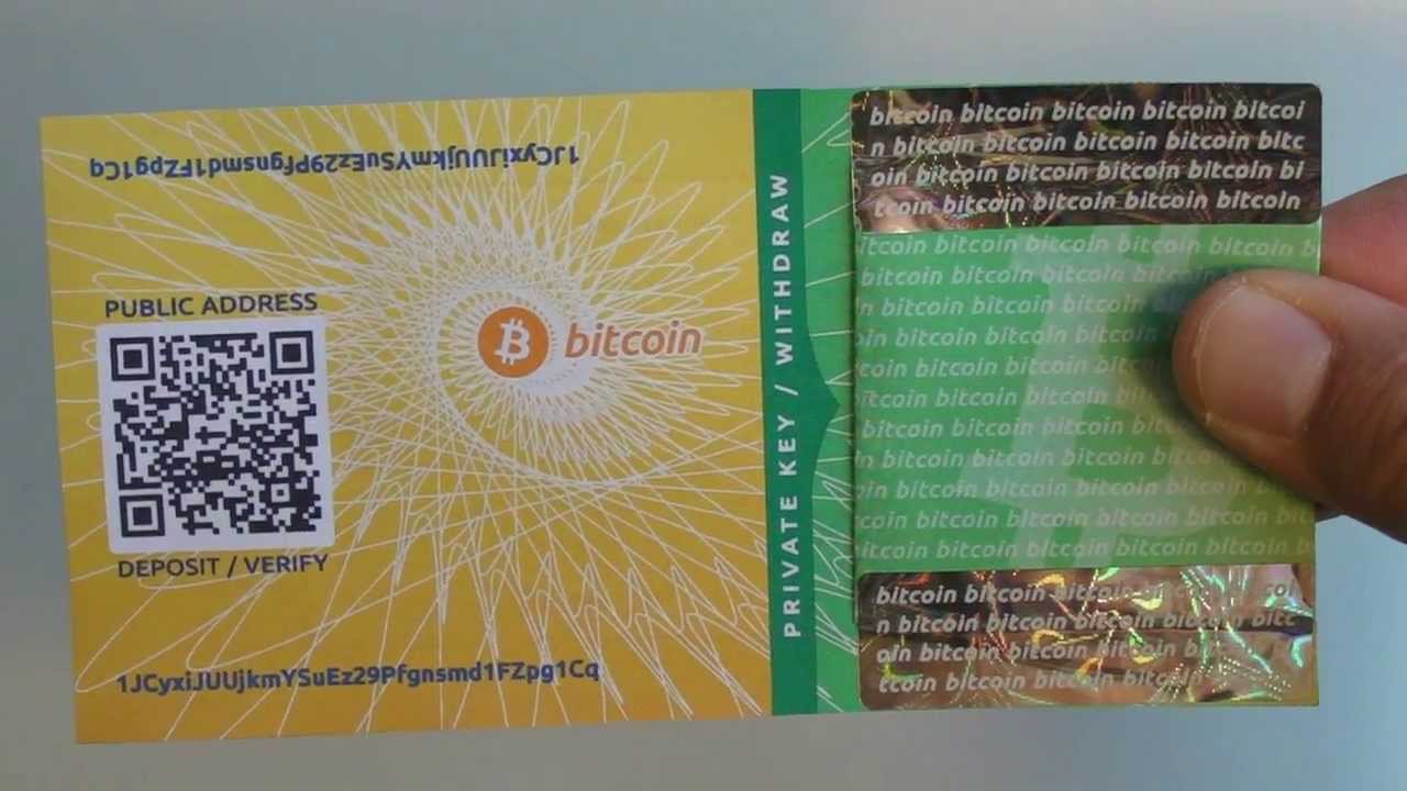 Bitcoin Paper Wallet Folding, TamperEvident, Offline